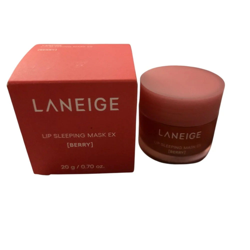 NWT LANEIGE Lip Sleeping Mask Berry Full Size 20g Expiration 2028